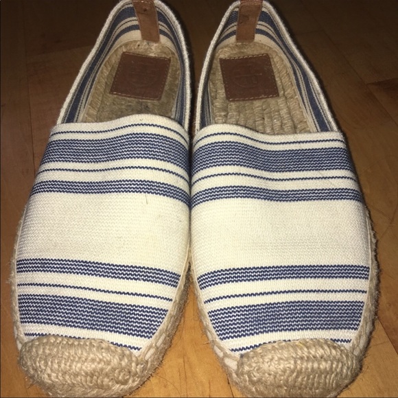 Tory Burch Espadrille Flats Size 9